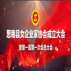 思南县女企业家协会成立大会